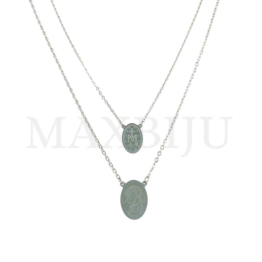 Stainless Steel Rosary of "Nossa Senhora de Fátima" 65cm