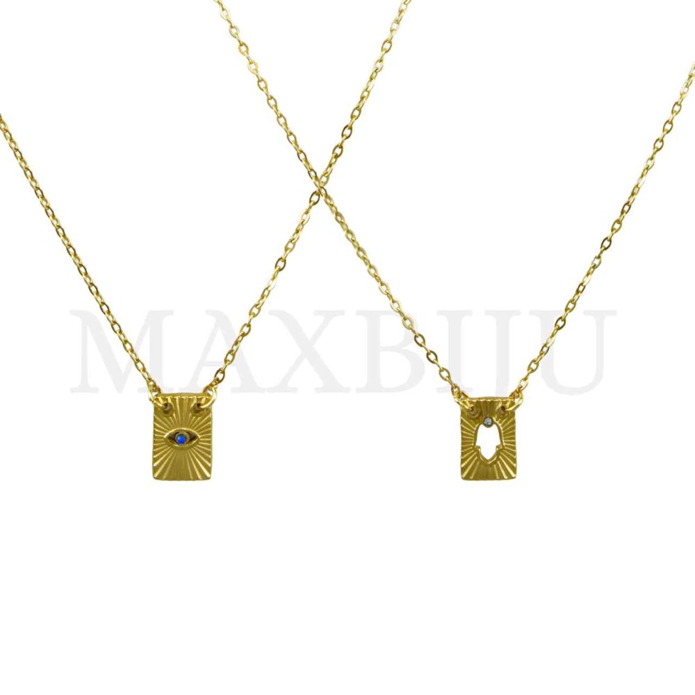 Stainless Steel Chapter Hamsa Hand 35cm