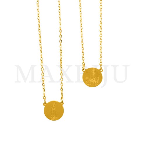 Stainless Steel Chapter "Nossa Senhora de Fátima" 35cm