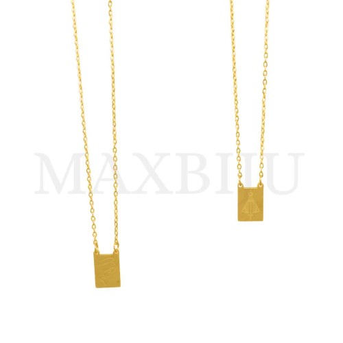 Stainless Steel Chapter of "Nossa Senhora da Aparecida" 35cm