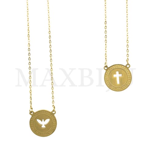 Stainless Steel Chapter of "Espírito Santo" 35cm