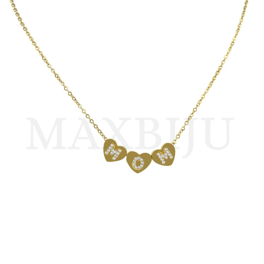 Stainles Steel Necklace - MOM 45cm