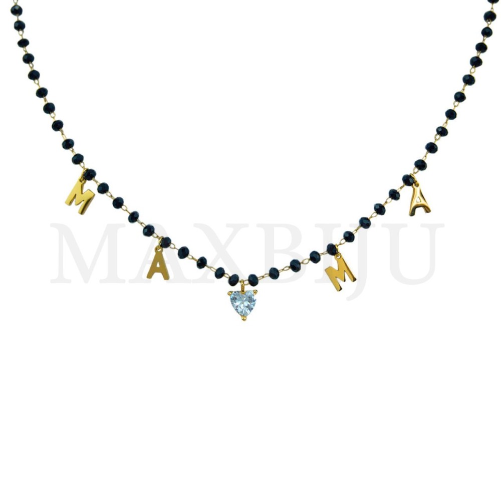 Stainles Steel Necklace - Mama 45cm