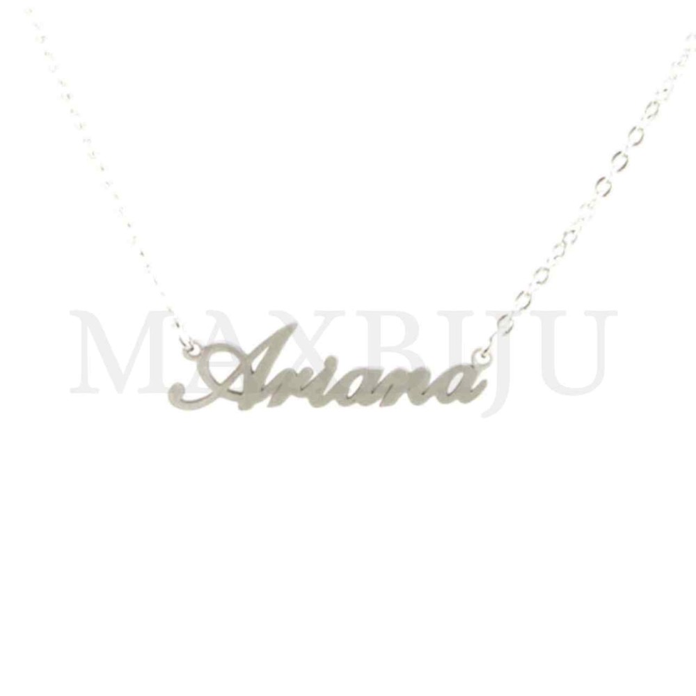 Stainless Steel necklace "Ariana" 28x8mm 
(45cm)