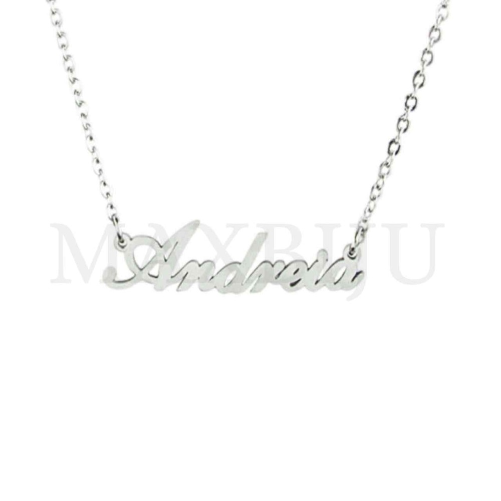 Stainless Steel necklace "Andreia" 32x11mm 
(45cm)