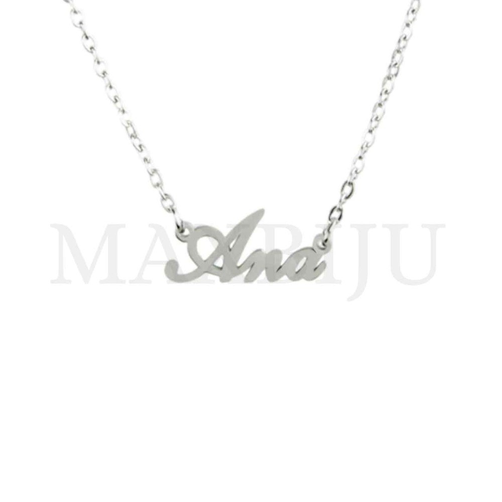 Stainless Steel necklace "Ana" 18x11mm 
(45cm)
