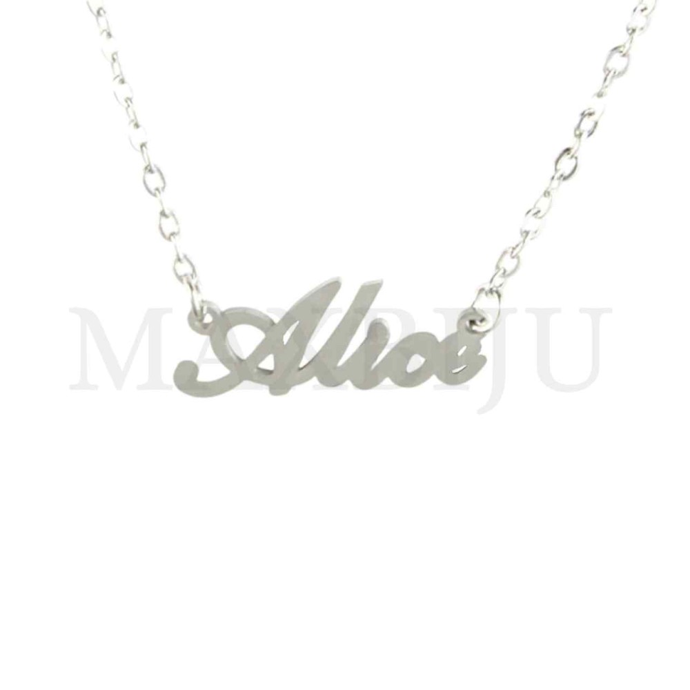 Stainless Steel necklace "Alice" 20x11mm 
(45cm)