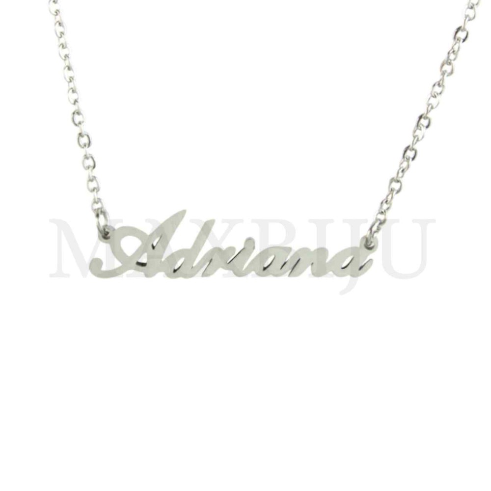 Stainless Steel necklace "Adriana" 33x11mm 
(45cm)