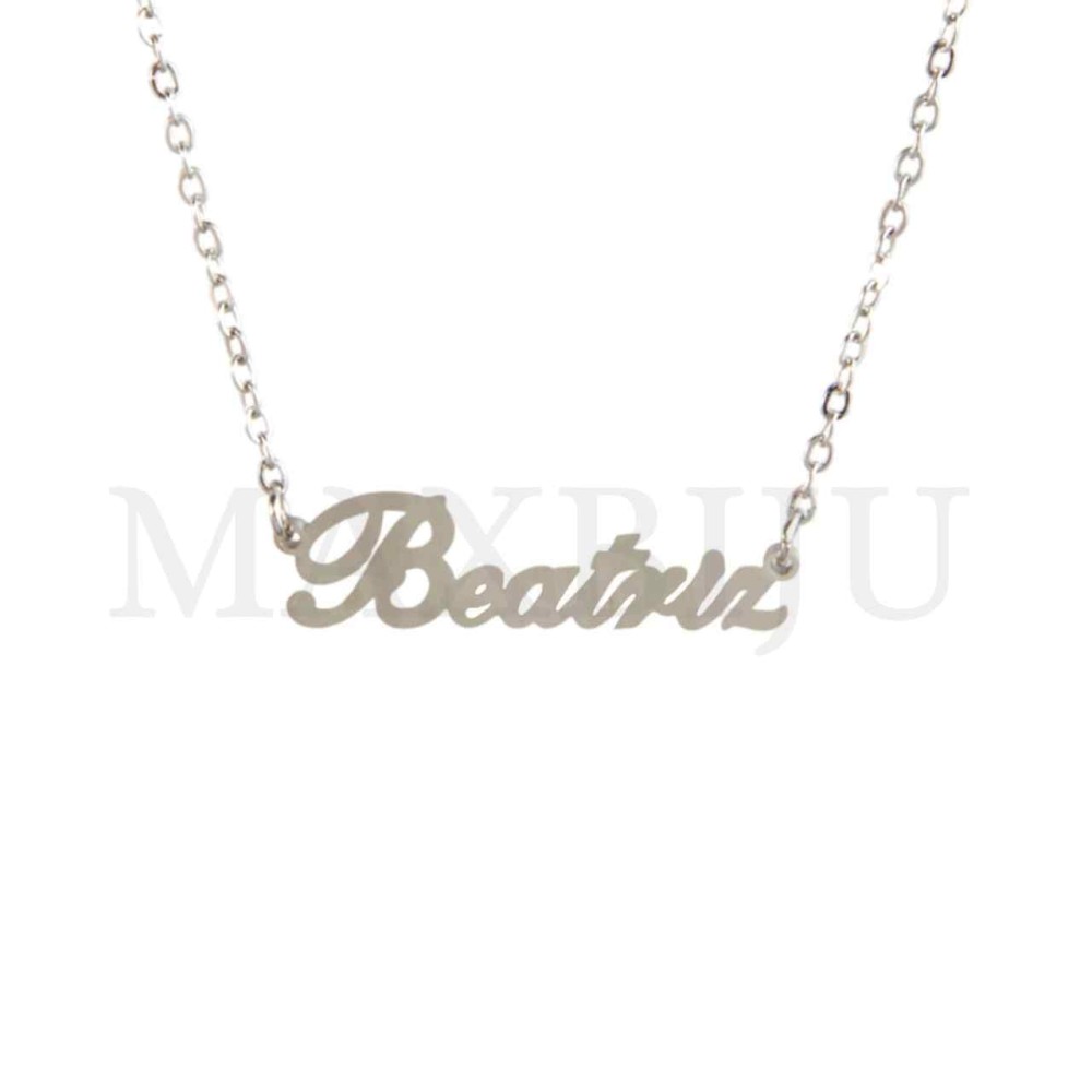 Stainless Steel necklace "Beatriz" 29x10mm
(45cm)
