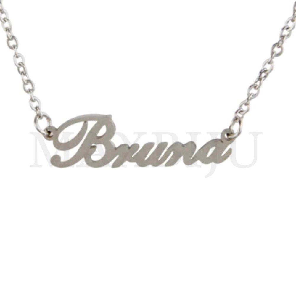 Stainless Steel necklace "Bruna" 28x10mm
(45cm)