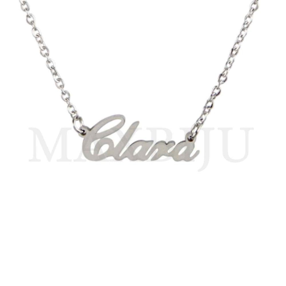 Stainless Steel necklace "Clara" 22x8mm 
(45cm)
