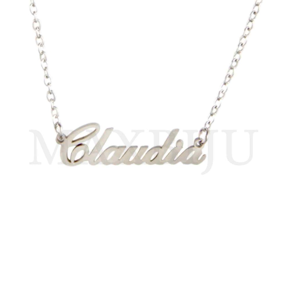 Stainless Steel necklace "Claudia" 27x8mm 
(45cm)