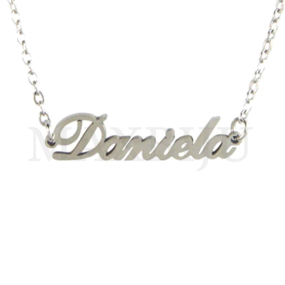 Stainless Steel necklace "Daniela" 27x8mm 
(45cm)