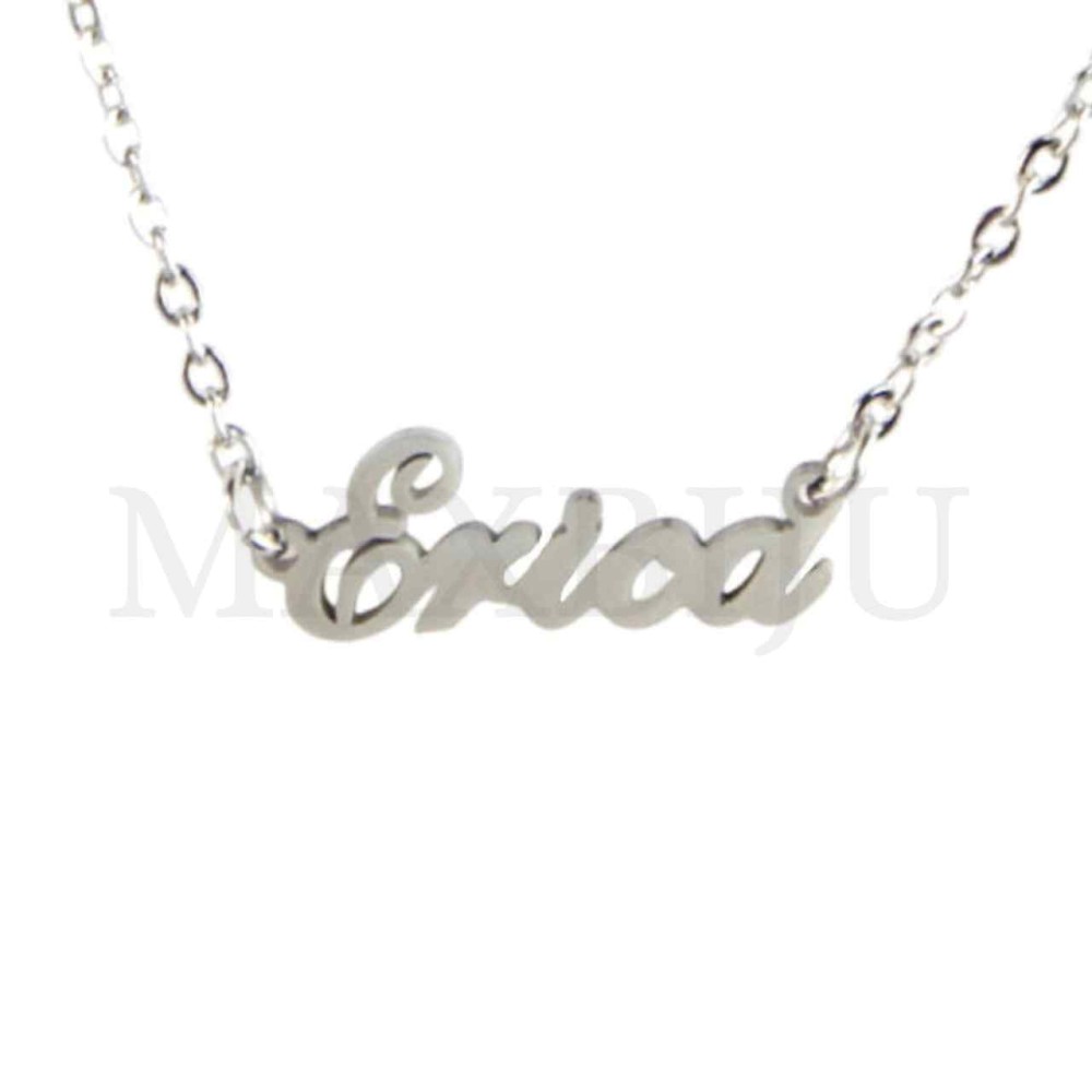 Stainless Steel necklace "Erica" 19x9mm 
(45cm)