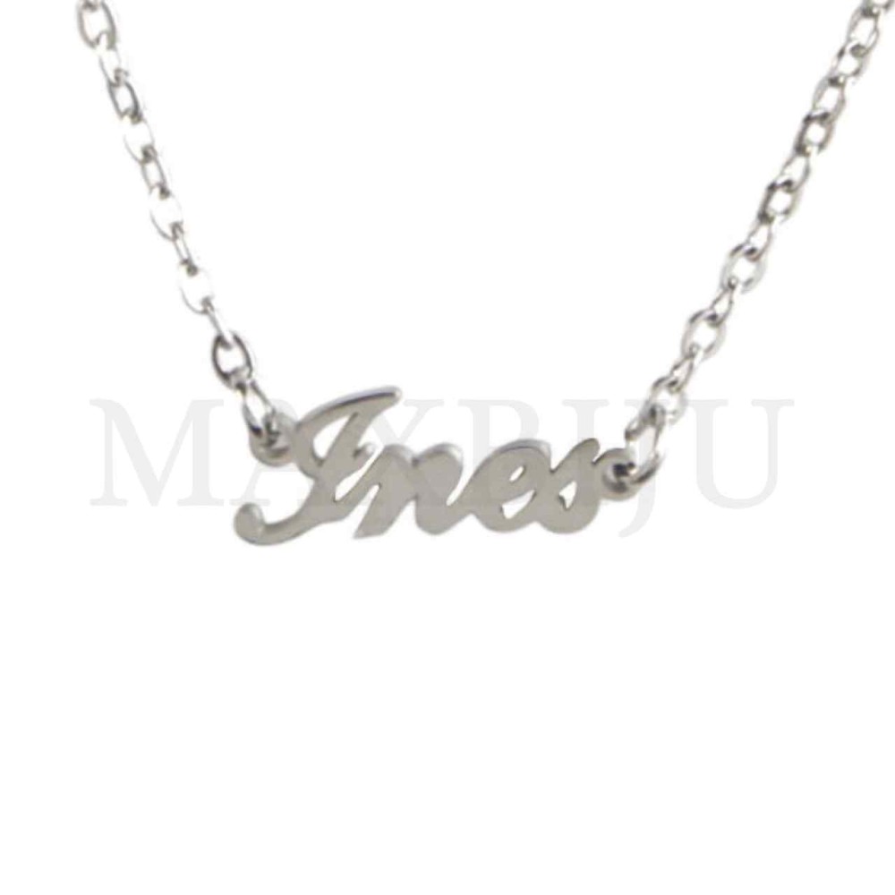 Stainless Steel necklace "Ines" 16x7mm 
(45cm)