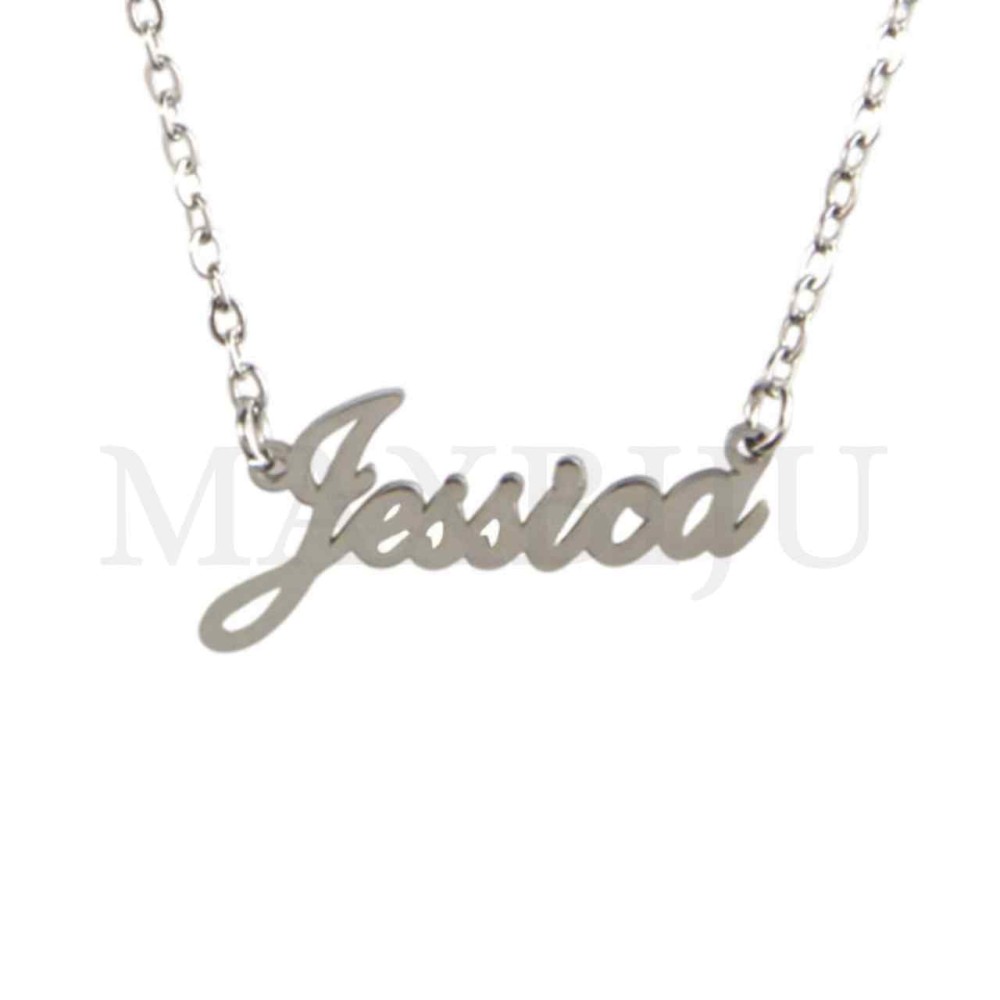 Stainless Steel necklace "Jessica" 25x12mm
(45cm)