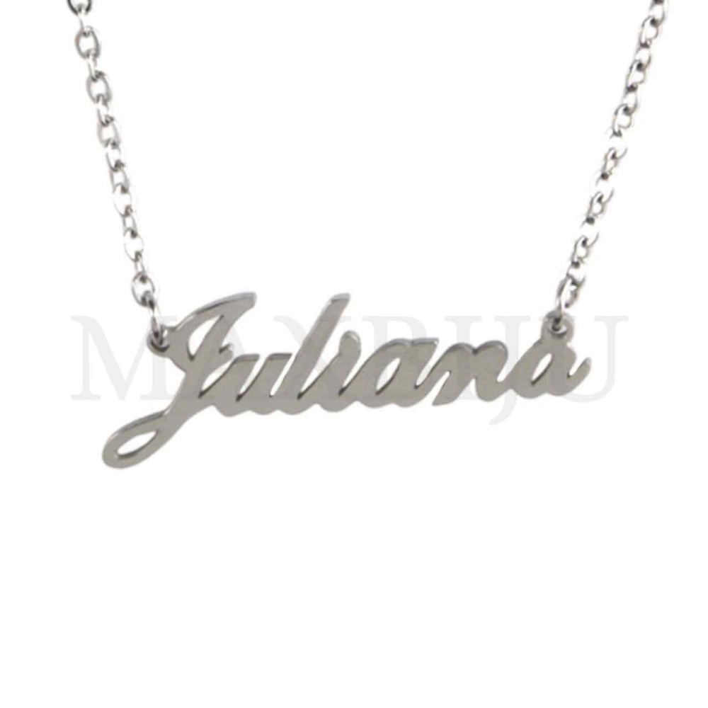 Stainless Steel necklace "Juliana" 28x12mm
(45cm)