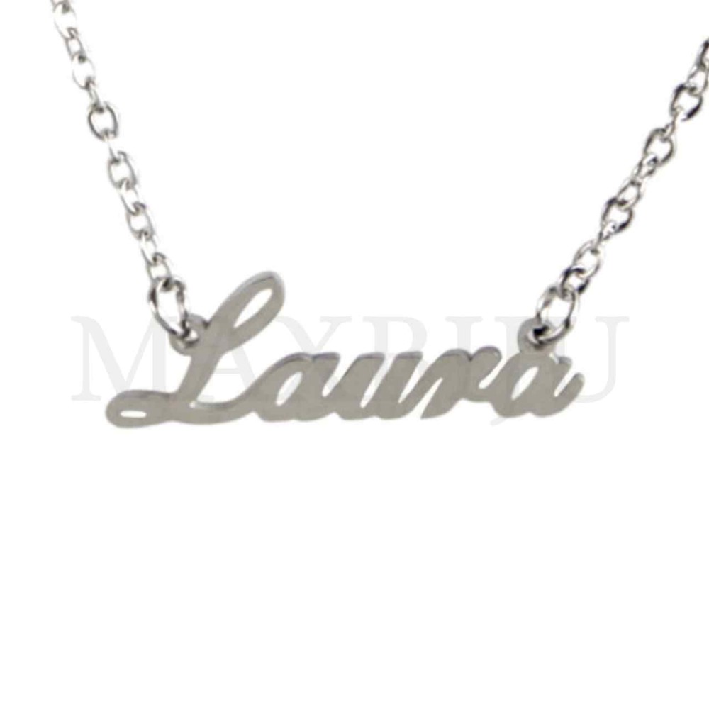 Stainless Steel necklace "Laura" 25x10mm
(45cm)