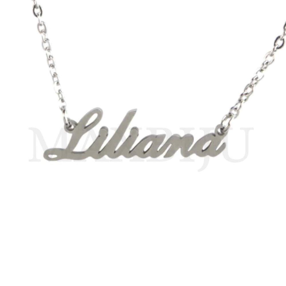 Stainless Steel necklace "Liliana" 30x10mm
(45cm)