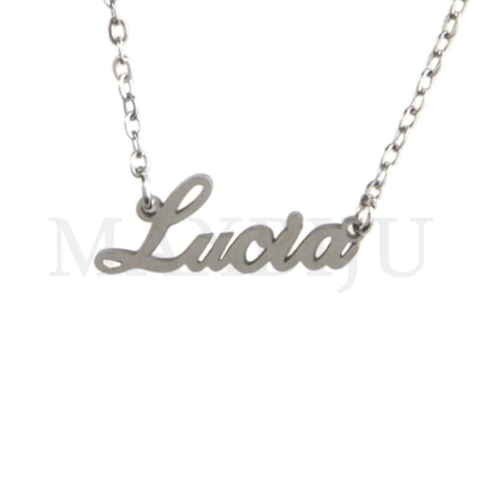 Stainless Steel necklace "Lucia" 22x10mm
(45cm)