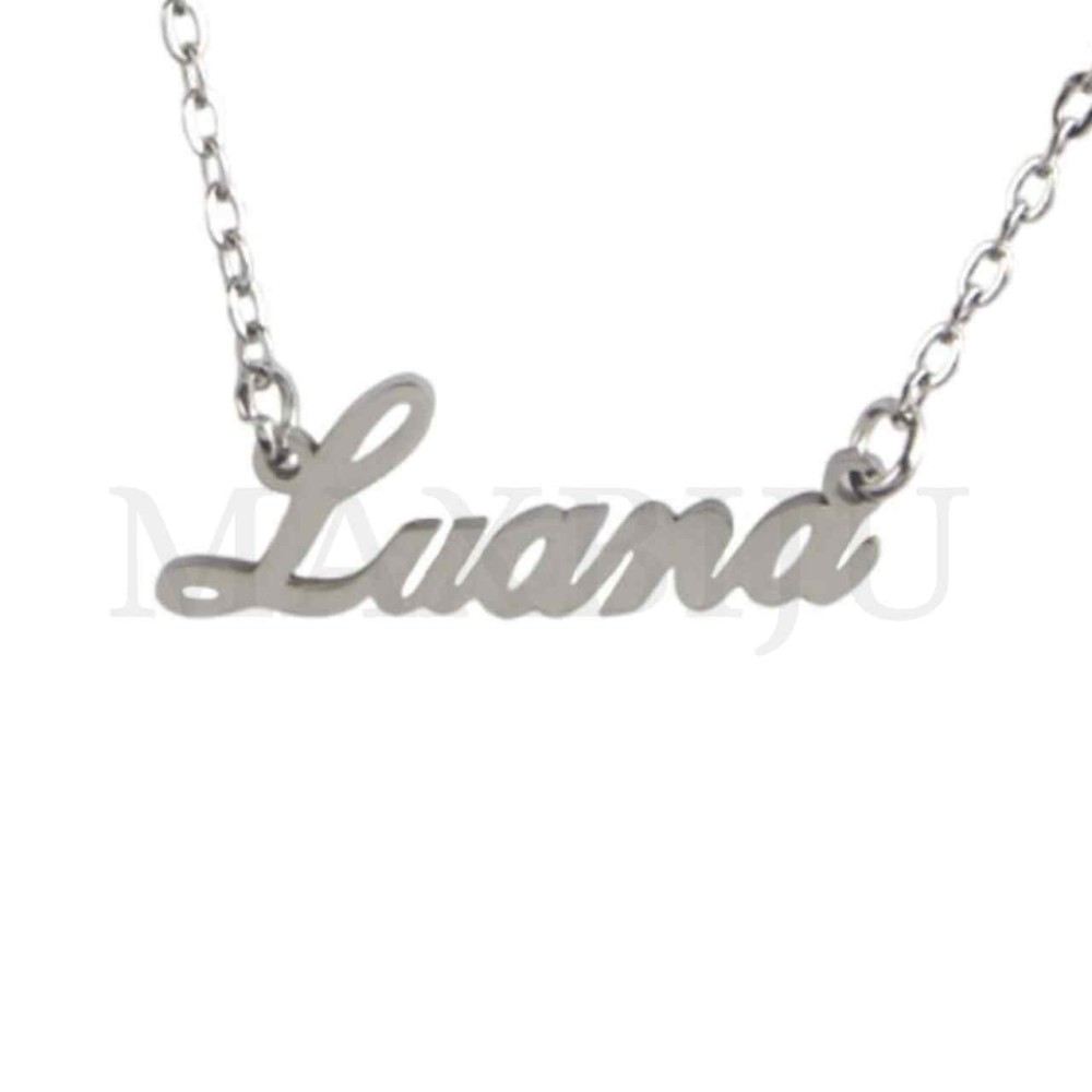 Stainless Steel necklace "Luana" 26x10mm
(45cm)