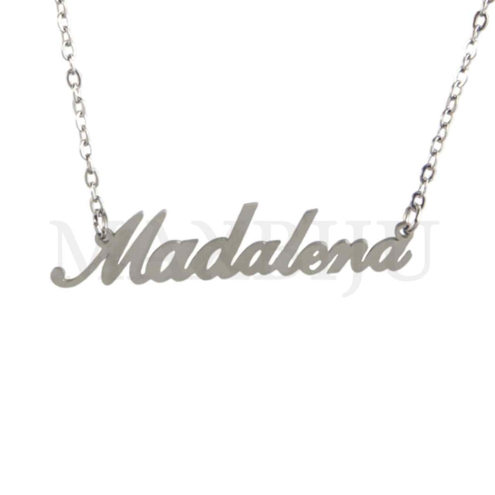 Stainless Steel necklace "Madalena" 40x9mm
(45cm)