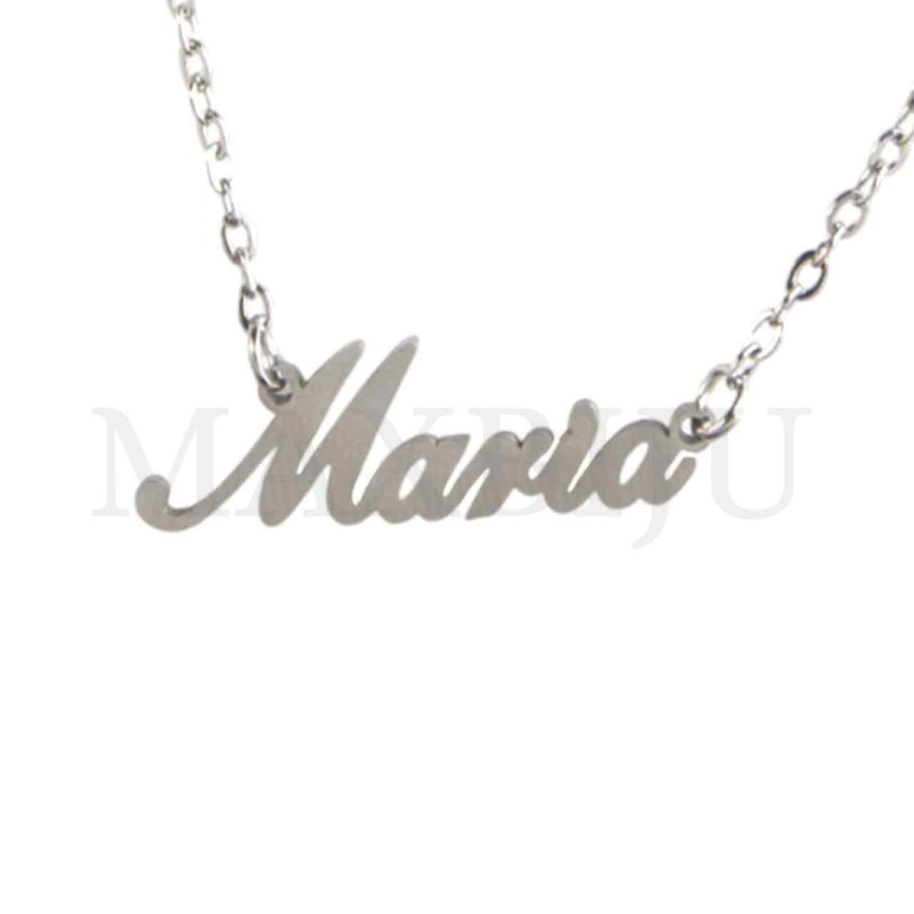 Stainless Steel necklace "Maria" 27x10mm
(45cm)