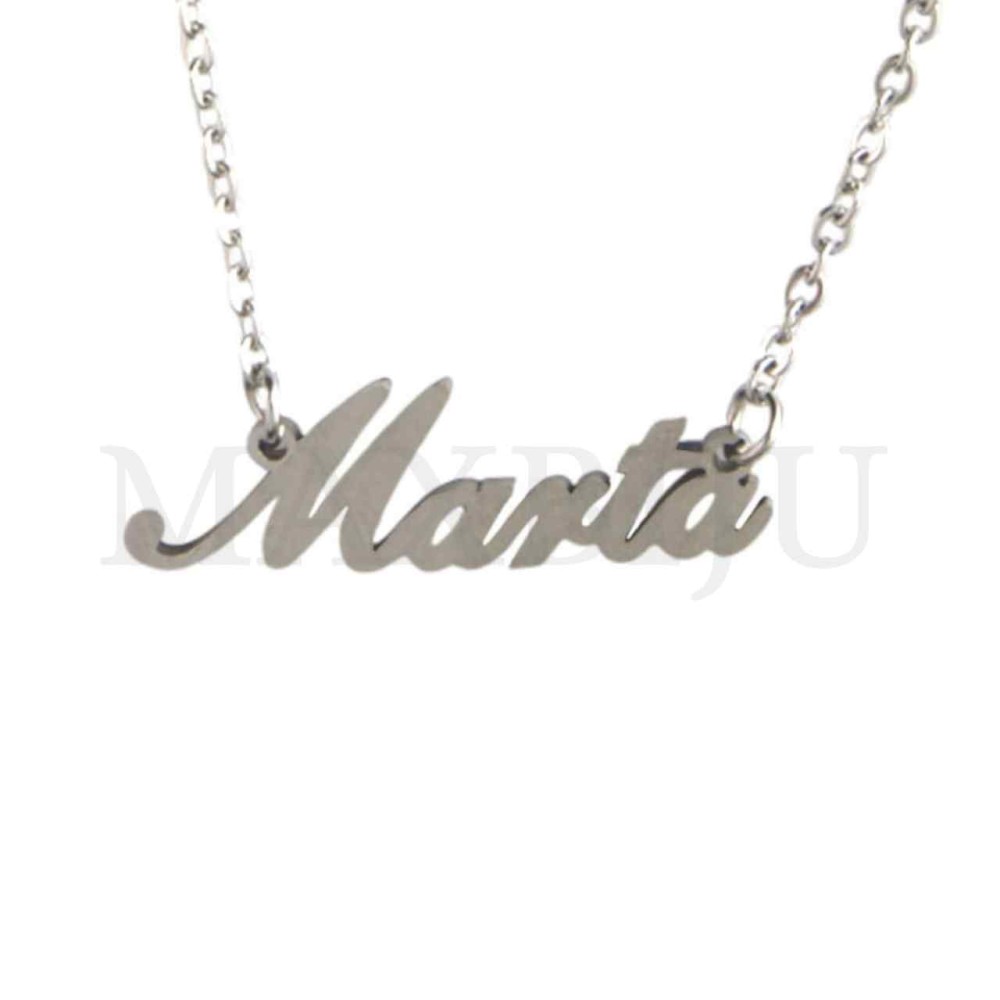 Stainless Steel necklace "Marta" 26x10mm
(45cm)