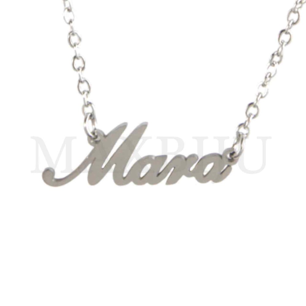 Stainless Steel necklace "Mara" 24x10mm
(45cm)