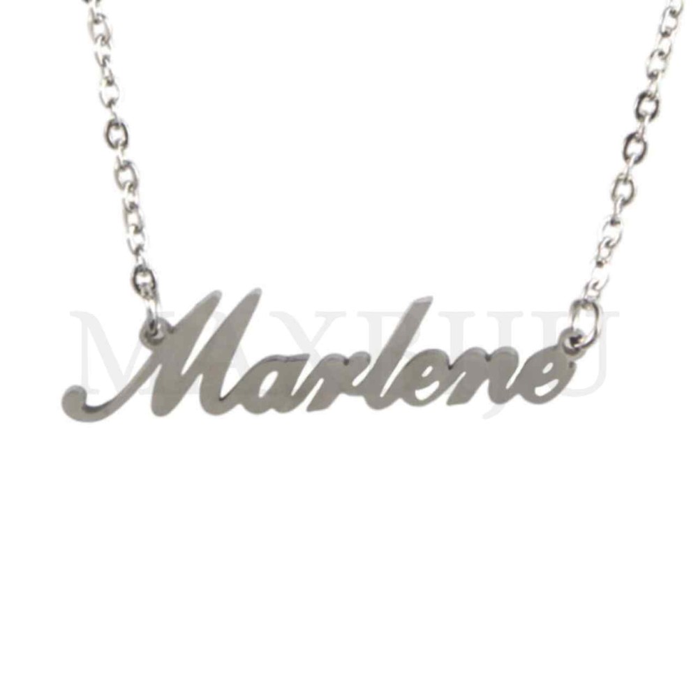Stainless Steel necklace "Marlene" 33x10mm
(45cm)