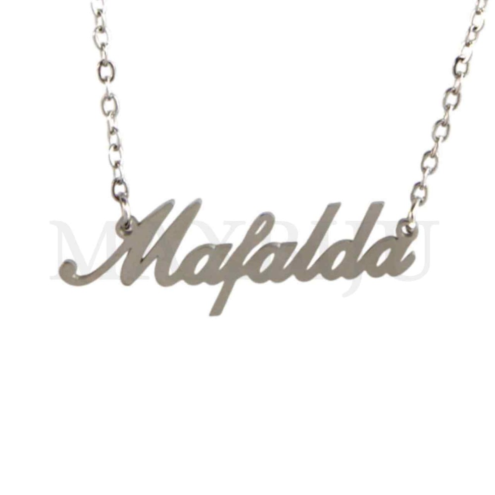 Stainless Steel necklace "Mafalda" 33x11mm
(45cm)
