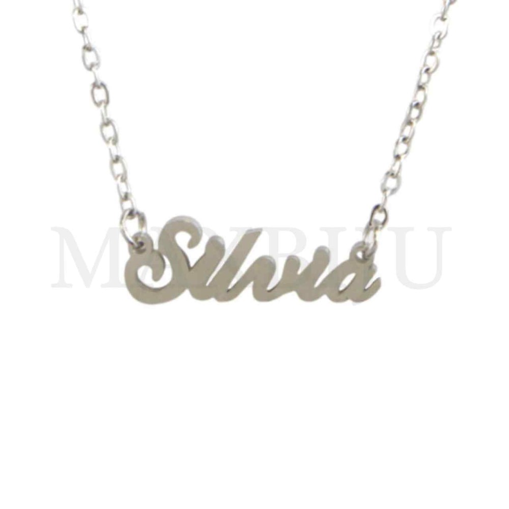 Stainless Steel necklace "Silvia" 22x10mm
(45cm)