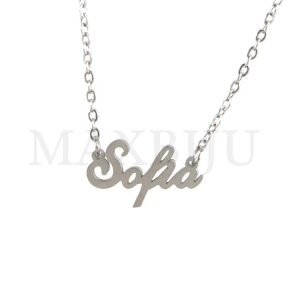 Stainless Steel necklace "Sofia" 21x10mm
(45cm)
