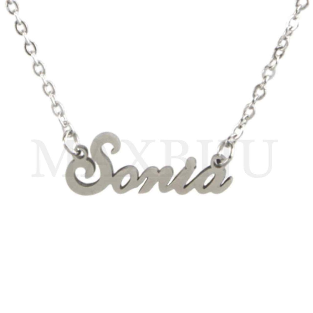Stainless Steel necklace "Sonia" 22x10mm
(45cm)