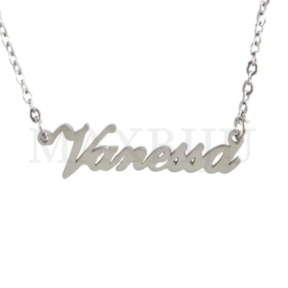 Stainless Steel necklace "Vanessa" 31x10mm
(45cm)