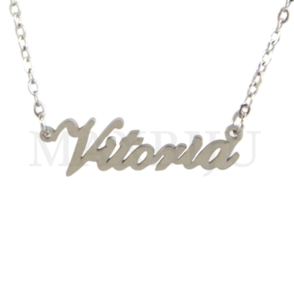 Stainless Steel necklace "Vitoria" 19x10mm
(45cm)