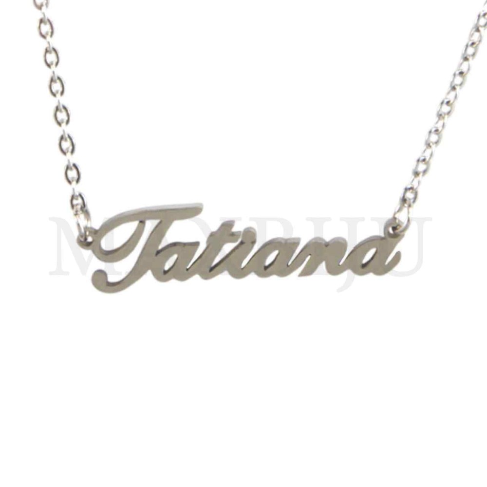 Stainless Steel necklace "Tatiana" 30x9mm
(45cm)