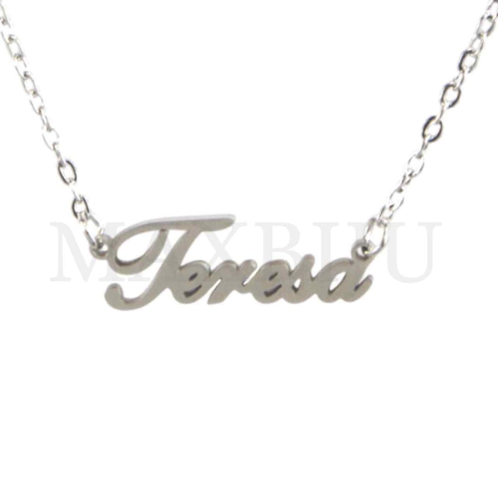 Stainless Steel necklace "Teresa" 23x9mm
(45cm)