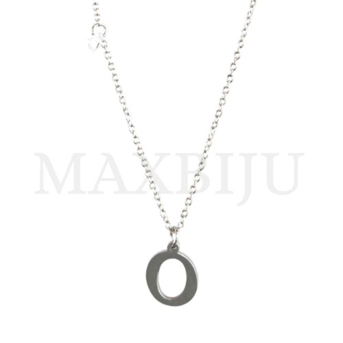 Stainless Steel necklace Letter Pendant 9x10mm
(45cm)