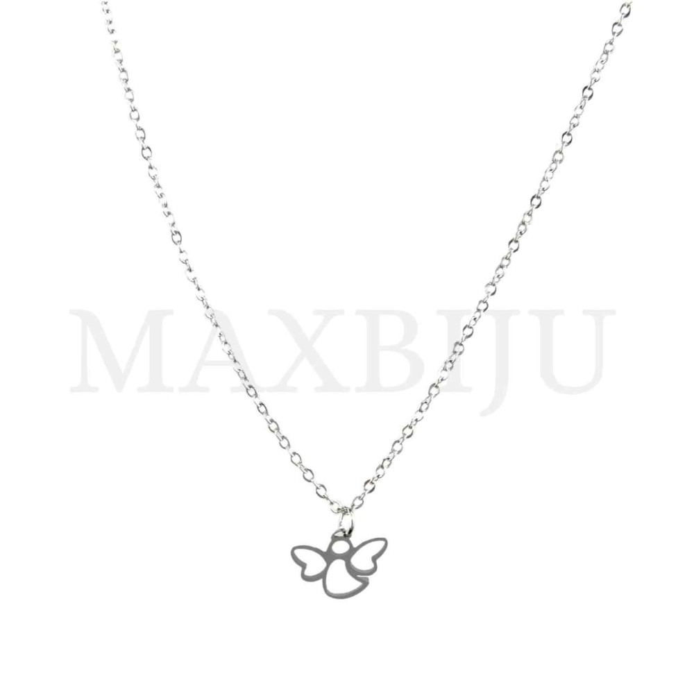 Stainless Steel necklace Angel Pendant 13x9mm
(40cm)