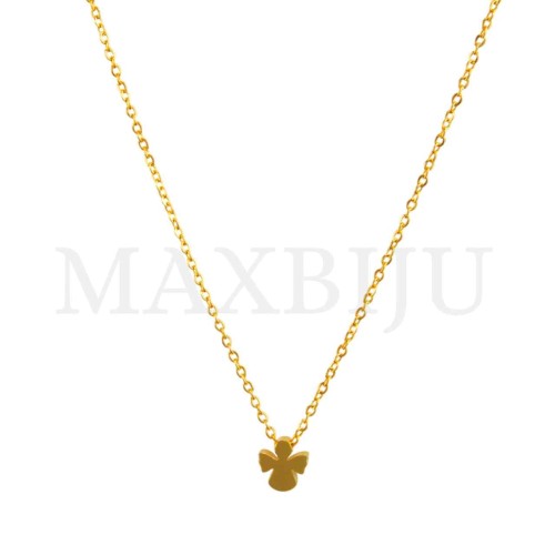 Stainless Steel necklace Angel Pendant 8x9mm
(40cm)