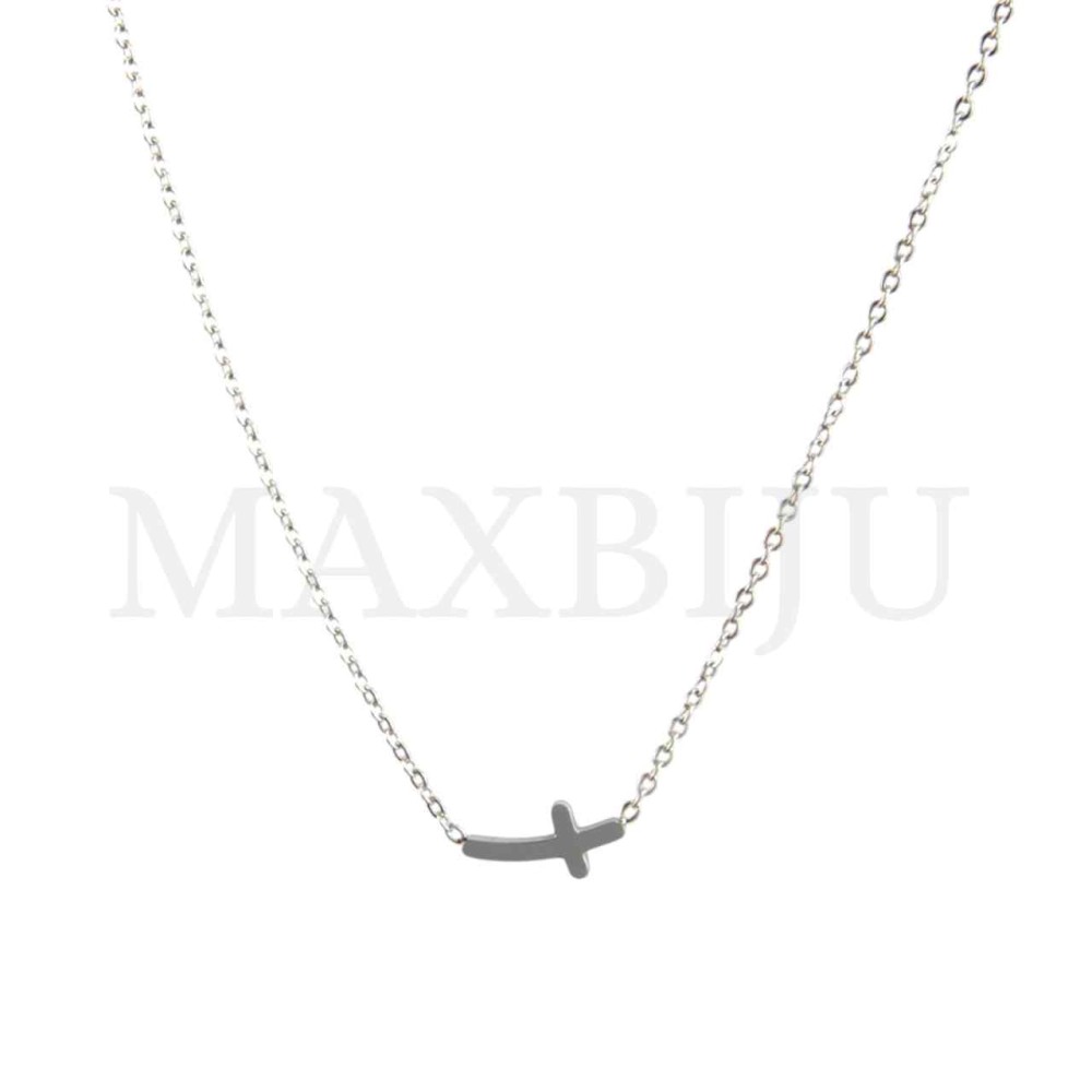Stainless Steel necklace Cross Pendant 6x13mm
(40cm)