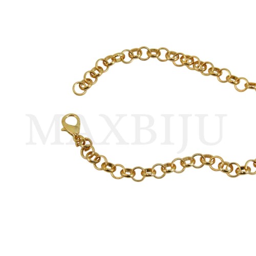 Metal Necklace "Viana" 80cm