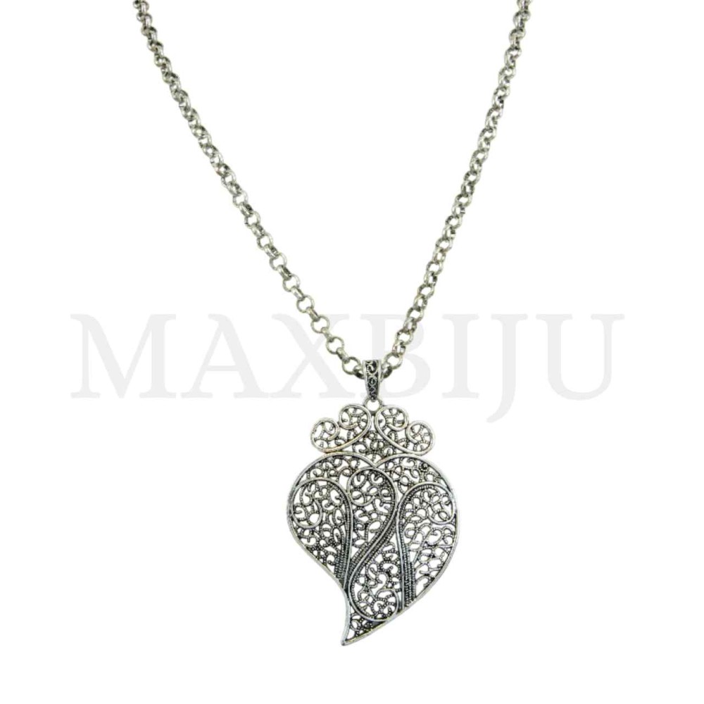 Metal Necklace "Viana" 80cm