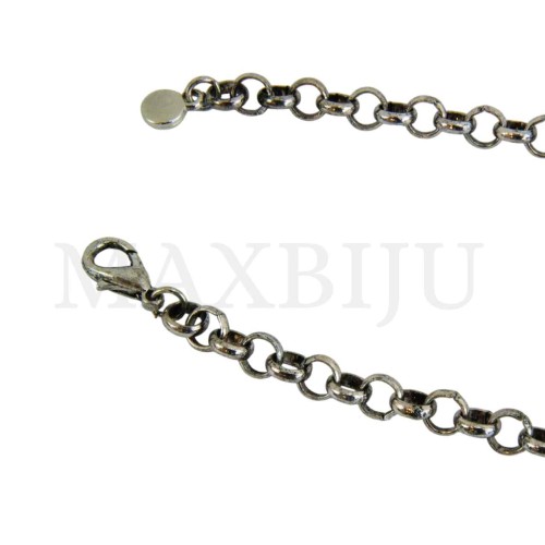 Metal Necklace "Viana" 80cm