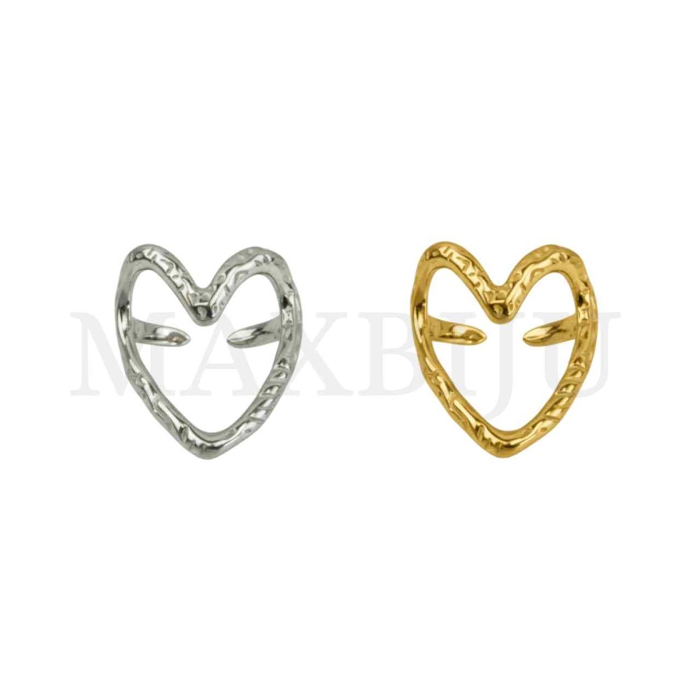 Stainless Steel Alliance Ring - Heart