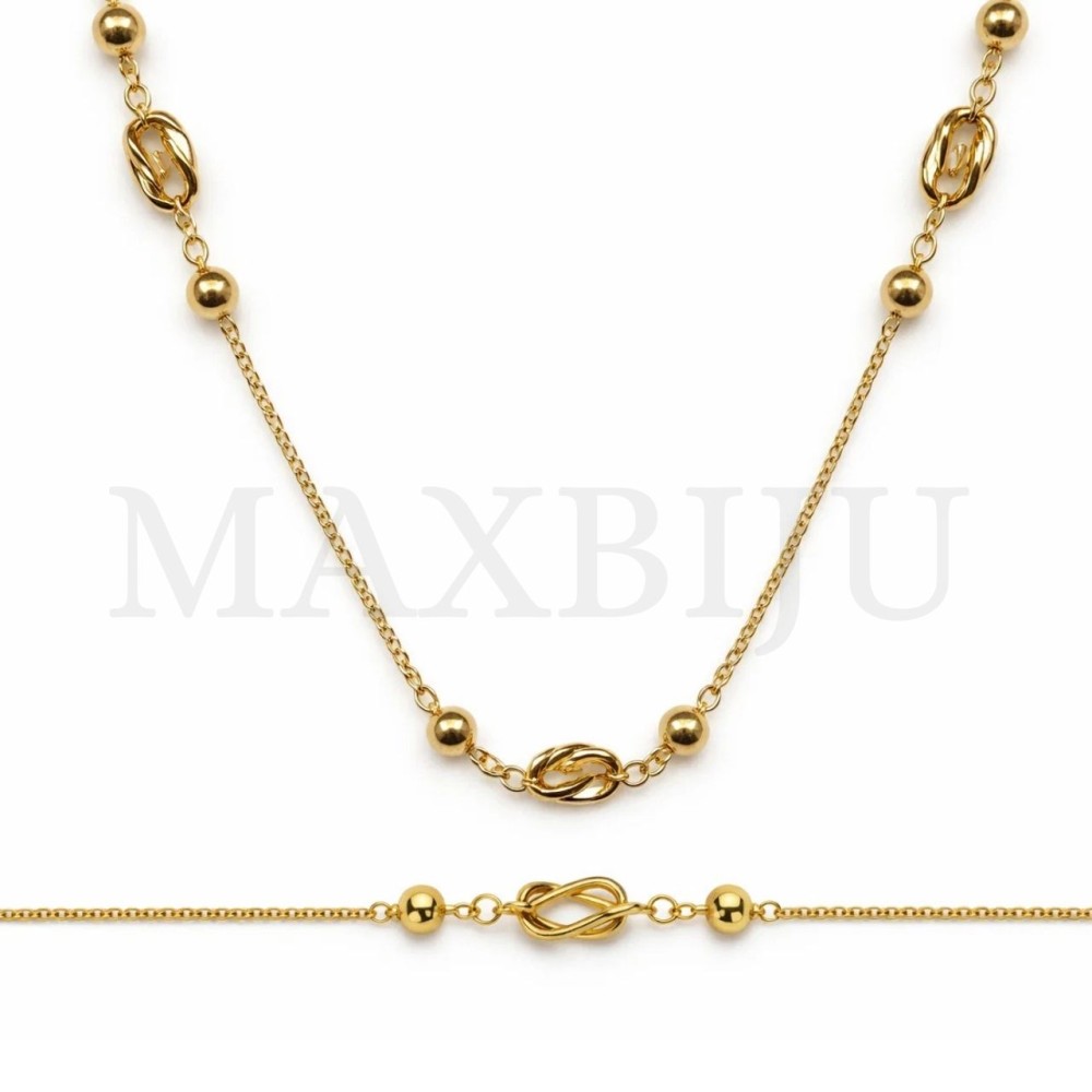 Stainless Steel Necklace and Bracelet Set