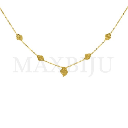 Stainless Steel Viana Heart Necklace - 45cm.