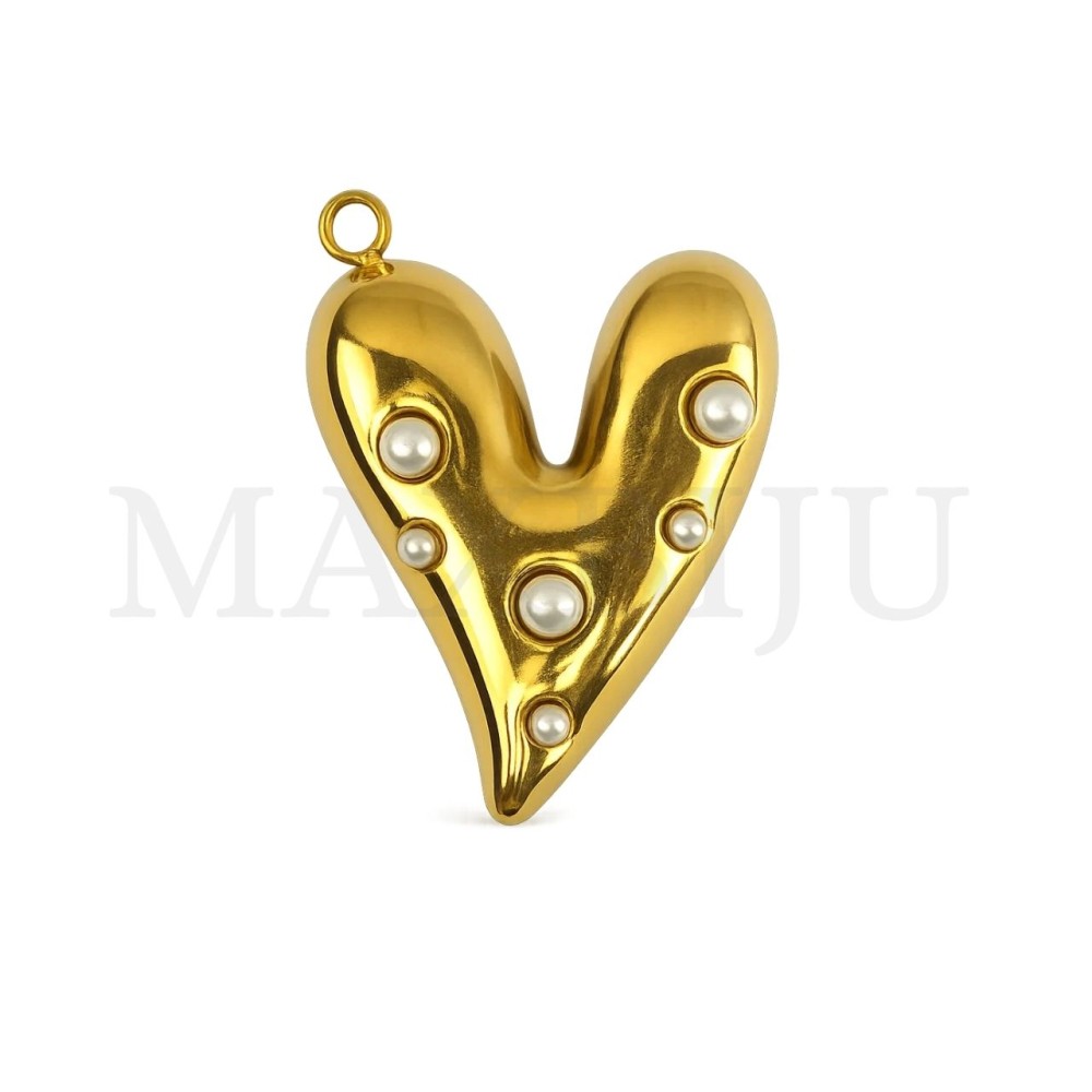 Stainless Steel Pendant 18x26mm