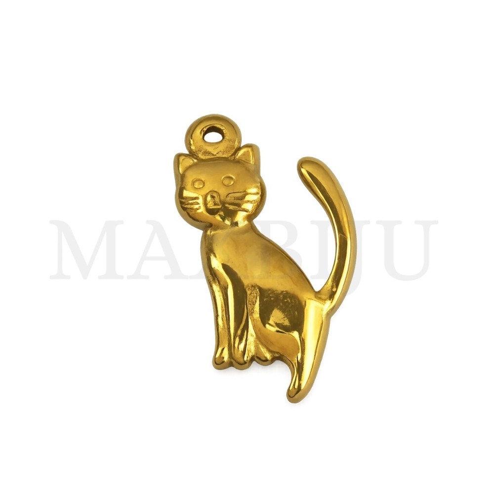 Stainless Steel Pendant 12x21mm